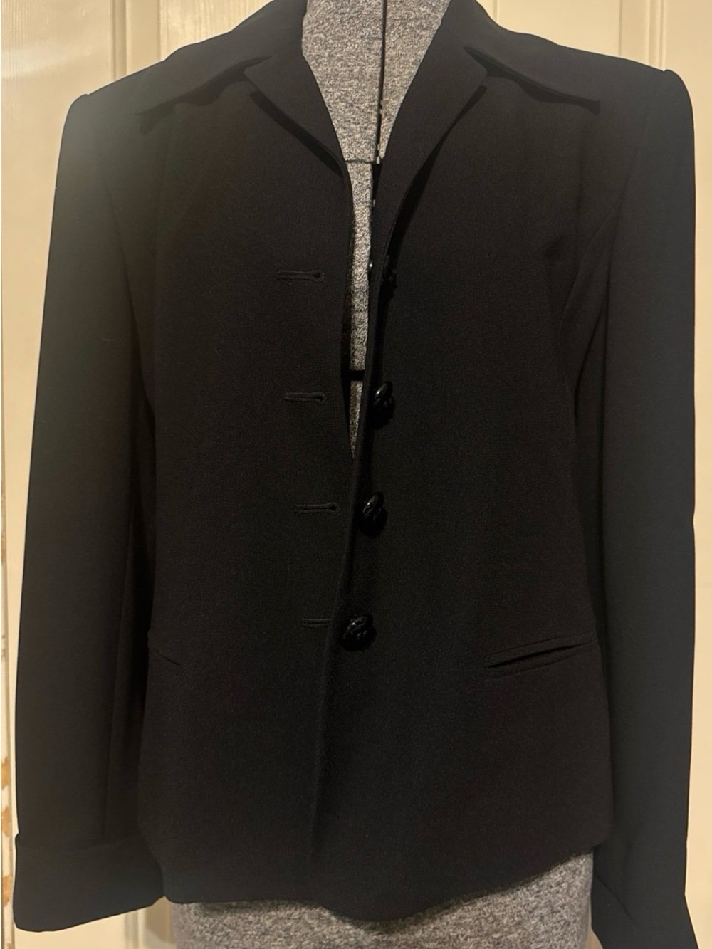 Classic Black Women’s Blazer and skirt